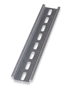 Top-hat rail 7.5x35- 200 f/installation 2x Omron power suppl